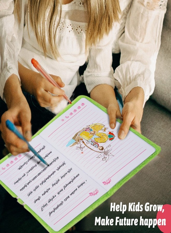 SuperStyle Journal Diary, Gift for 6 7 8 Years Old Girls, Avocado Notebook with Lock Secret Diary Writing Journal Birthday Gift for Kids - Image 5
